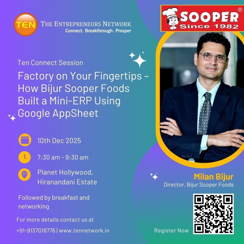 Factory on Your Fingertips – How Bijur Sooper Foods Built a Mini-ERP Using Google AppSheet